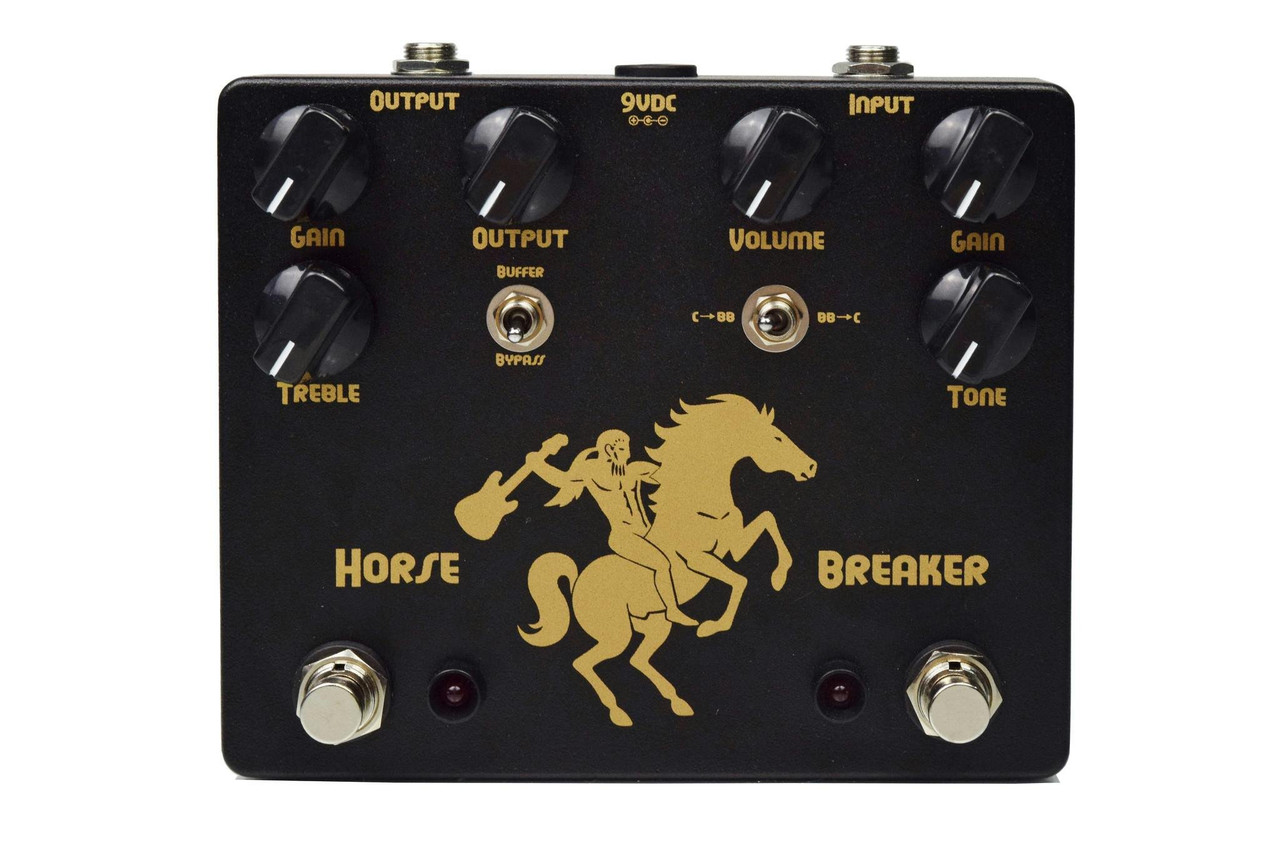 Ceriatone Horse Breaker Overdrive Pedal in Black Ceriatone Horse Breaker Overdrive Pedal in Black