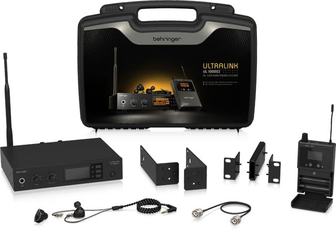Behringer UL 1000G2 High-Performance UHF Wireless In-Ear Monitoring System - 823-832MHz & 863-865MHz Behringer UL 1000G2 High-Performance UHF Wireless In-Ear Monitoring System - 823-832MHz & 863-865MHz