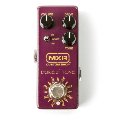 MXR Custom Shop Duke of Tone Overdrive Pedal - Andertons Music Co.