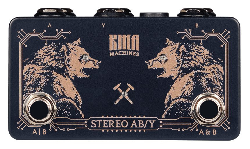 KMA Machines Stereo AB/Y Switcher Pedal
