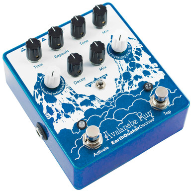 EarthQuaker Devices Avalanche Run V2 Stereo Reverb and Delay Pedal