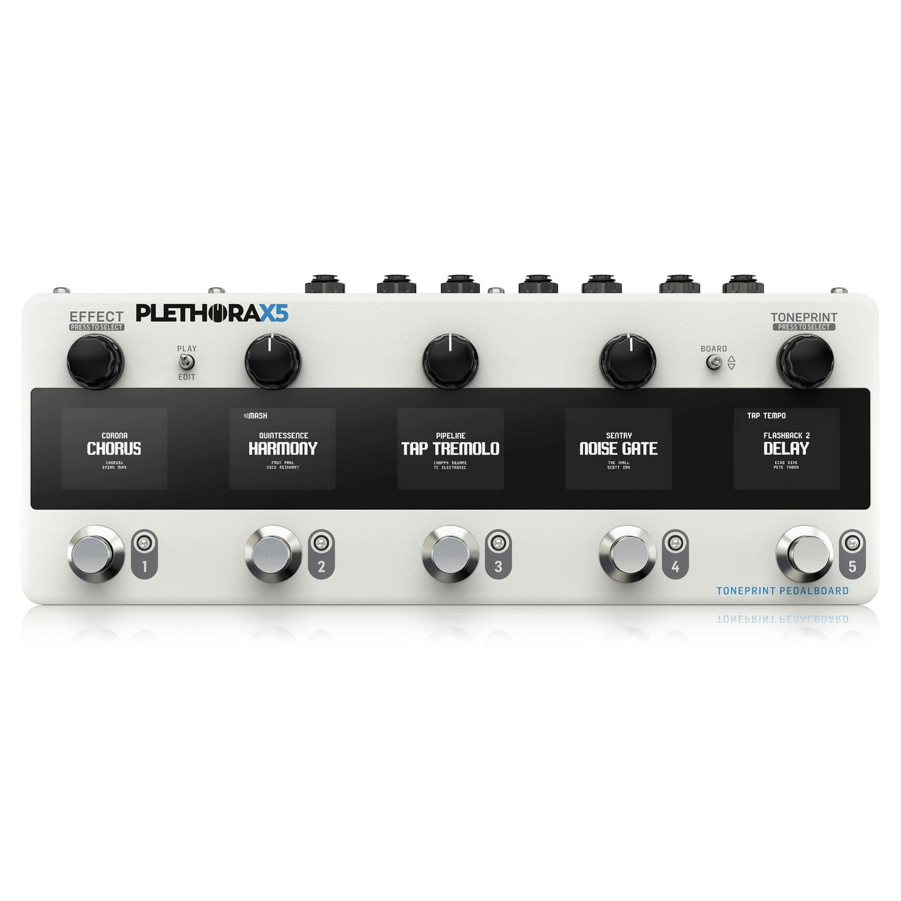 TC Electronic Plethora X5 TonePrint Multi-FX Pedalboard TC Electronic Plethora X5 TonePrint Multi-FX Pedalboard