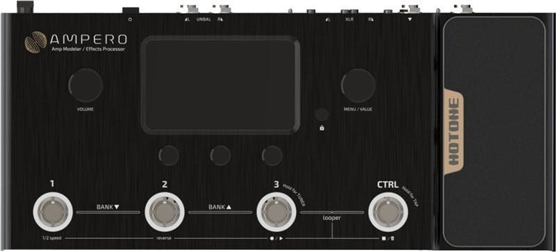 Hotone Ampero multi fx and amp modeller Hotone Ampero multi fx and amp modeller