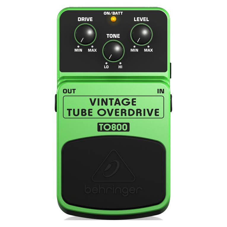 Behringer TO800 Vintage Tube Overdrive Pedal Behringer TO800 Vintage Tube Overdrive Pedal