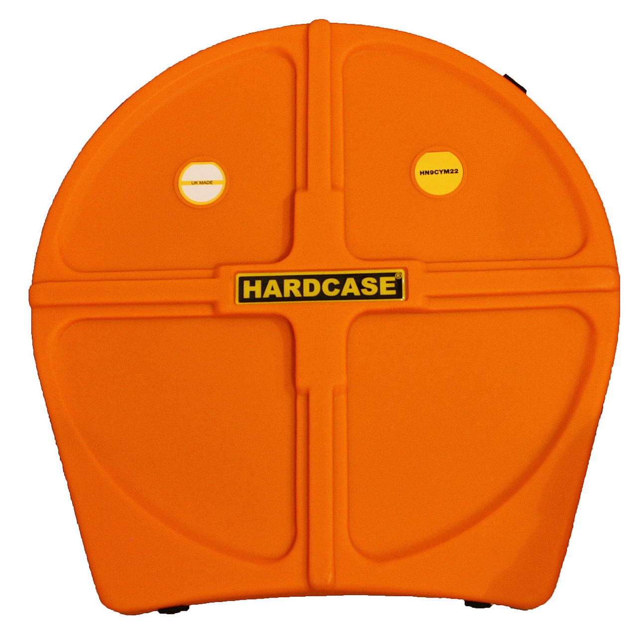 Hardcase 22" Cymbal Case in Orange with Dividers Included Hardcase 22" Cymbal Case in Orange with Dividers Included