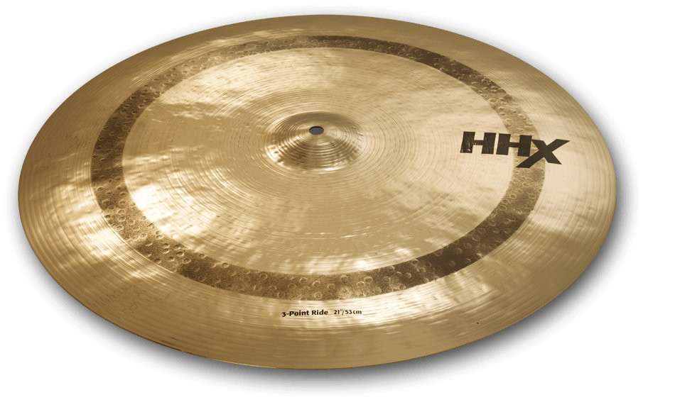 Sabian HHX 21" 3-Point Ride Cymbal