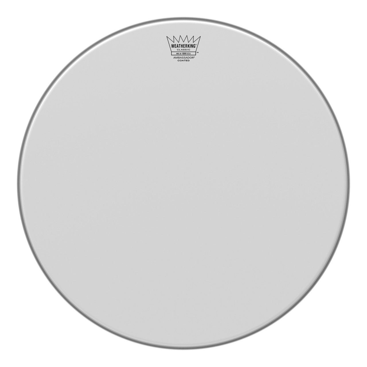 Remo 18" Ambassador Coated Batter for Vintage and Custom Drums - Classic Fit Remo 18" Ambassador Coated Batter for Vintage and Custom Drums - Classic Fit