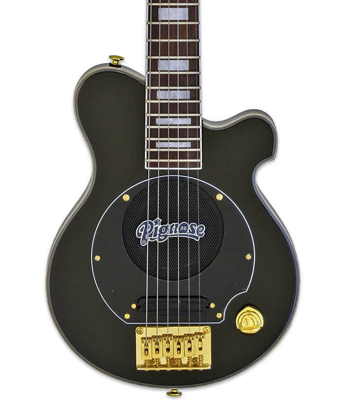 Pignose PGG-259 Electric Guitar with Built-in Amplifier in Black Pignose PGG-259 Electric Guitar with Built-in Amplifier in Black