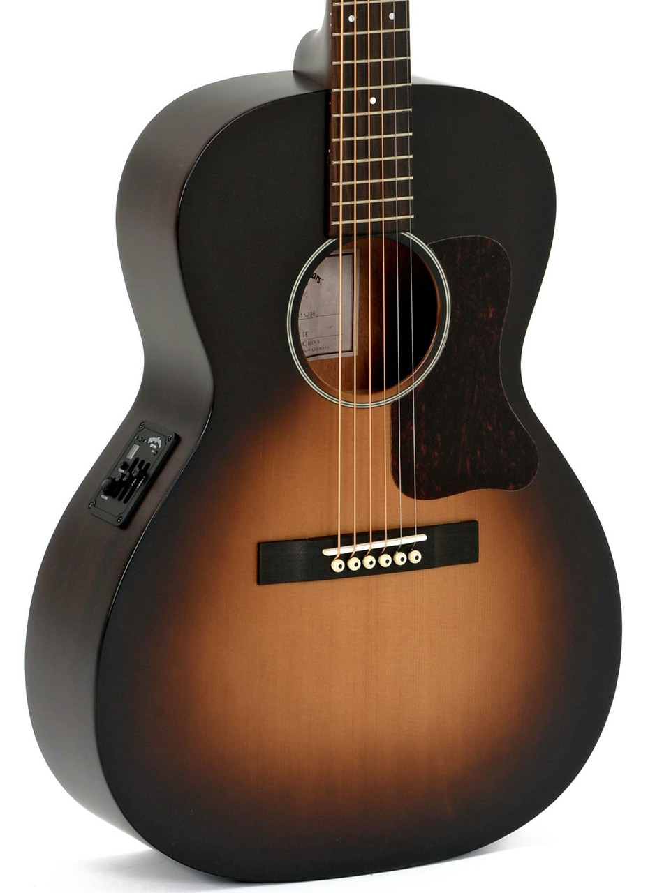 Sigma LM-SGE Mahogany 00-14 Electro Acoustic Guitar Satin Sunburst Sigma LM-SGE Mahogany 00-14 Electro Acoustic Guitar Satin Sunburst