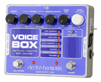 Electro Harmonix Voice Box Harmony & Vocoder Pedal - Andertons