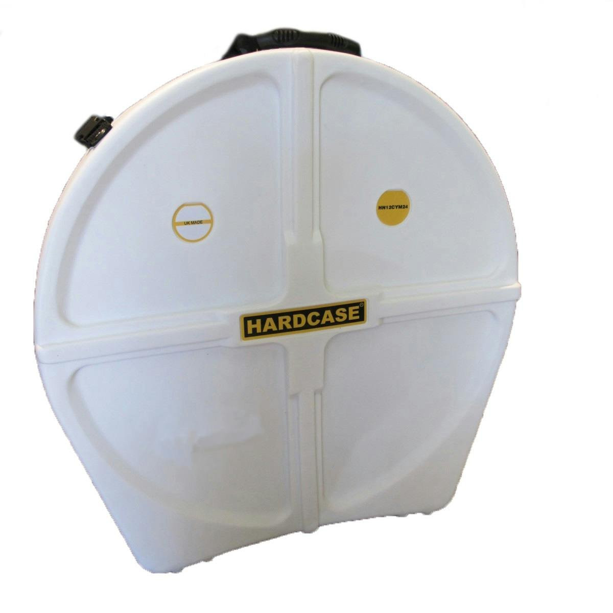 Hardcase 22" Cymbal Case in White with Dividers Included Hardcase 22" Cymbal Case in White with Dividers Included