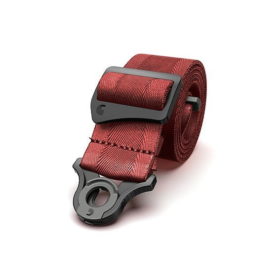 D’Addario Auto Lock Guitar Strap in Blood Red