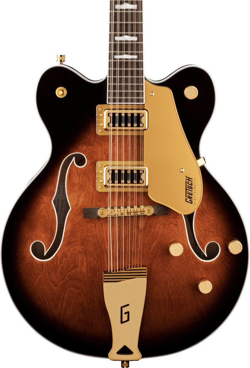 Gretsch G5422G-12 Electromatic Classic Hollow Body Double-Cut 12-String in Single Barrell Burst Gretsch G5422G-12 Electromatic Classic Hollow Body Double-Cut 12-String in Single Barrell Burst