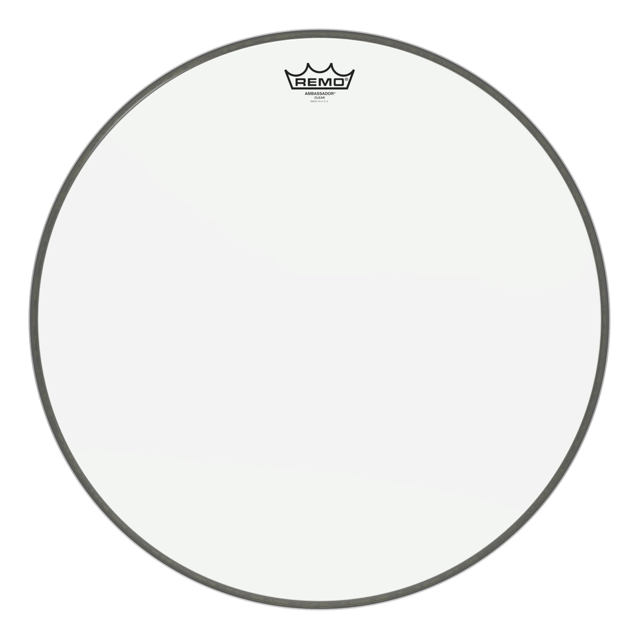 Remo 20" Ambassador Clear Bass Drum Head Remo 20" Ambassador Clear Bass Drum Head