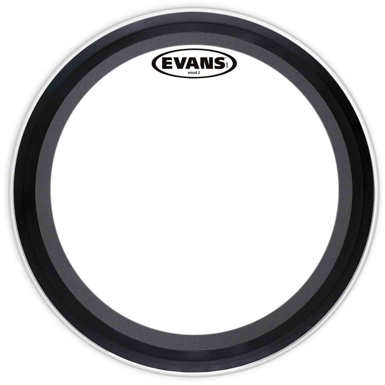 Evans 22" EMAD2 Clear Bass Drum Head Evans 22" EMAD2 Clear Bass Drum Head