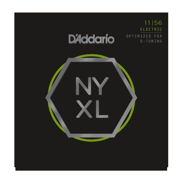 D'Addario NYXL1156 11-56 Nickel Wound Electric Guitar Strings D'Addario NYXL1156 11-56 Nickel Wound Electric Guitar Strings