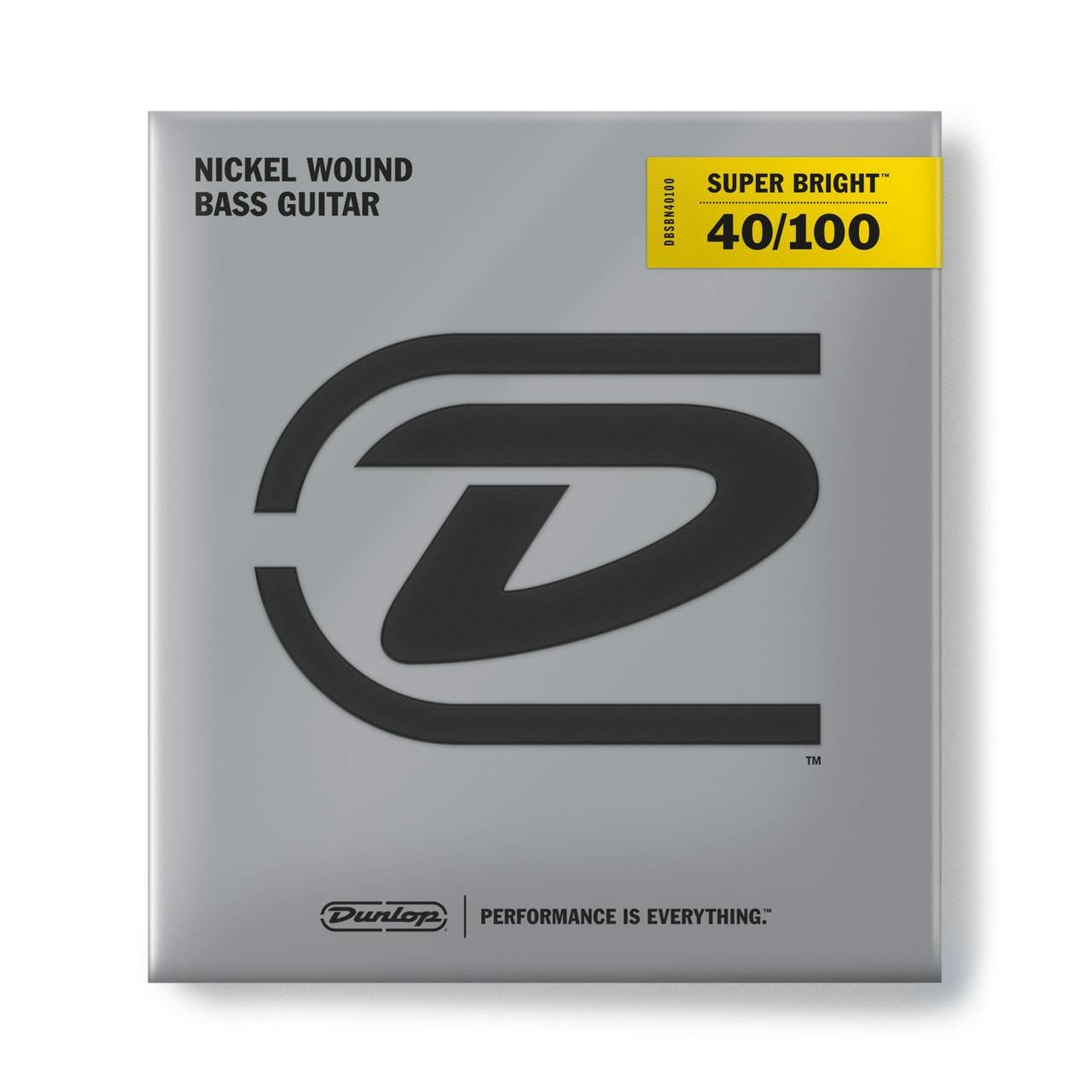Jim Dunlop Super Bright Nickel Wound Bass Strings 40-100 Jim Dunlop Super Bright Nickel Wound Bass Strings 40-100