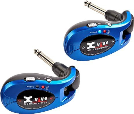 Xvive Wireless Guitar System - Metallic Blue