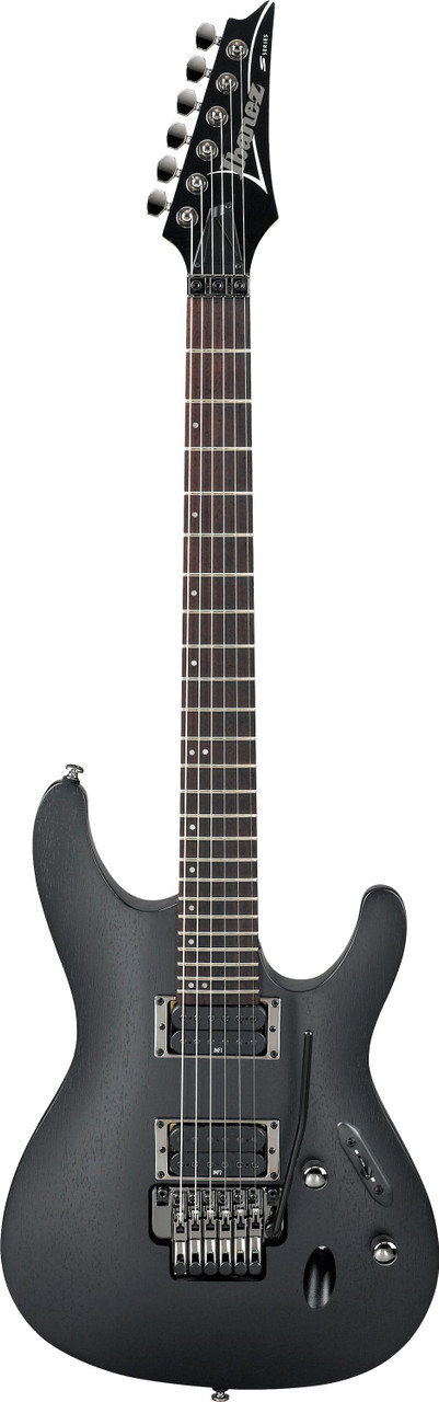 Ibanez S520 Electric Guitar in Weathered Black