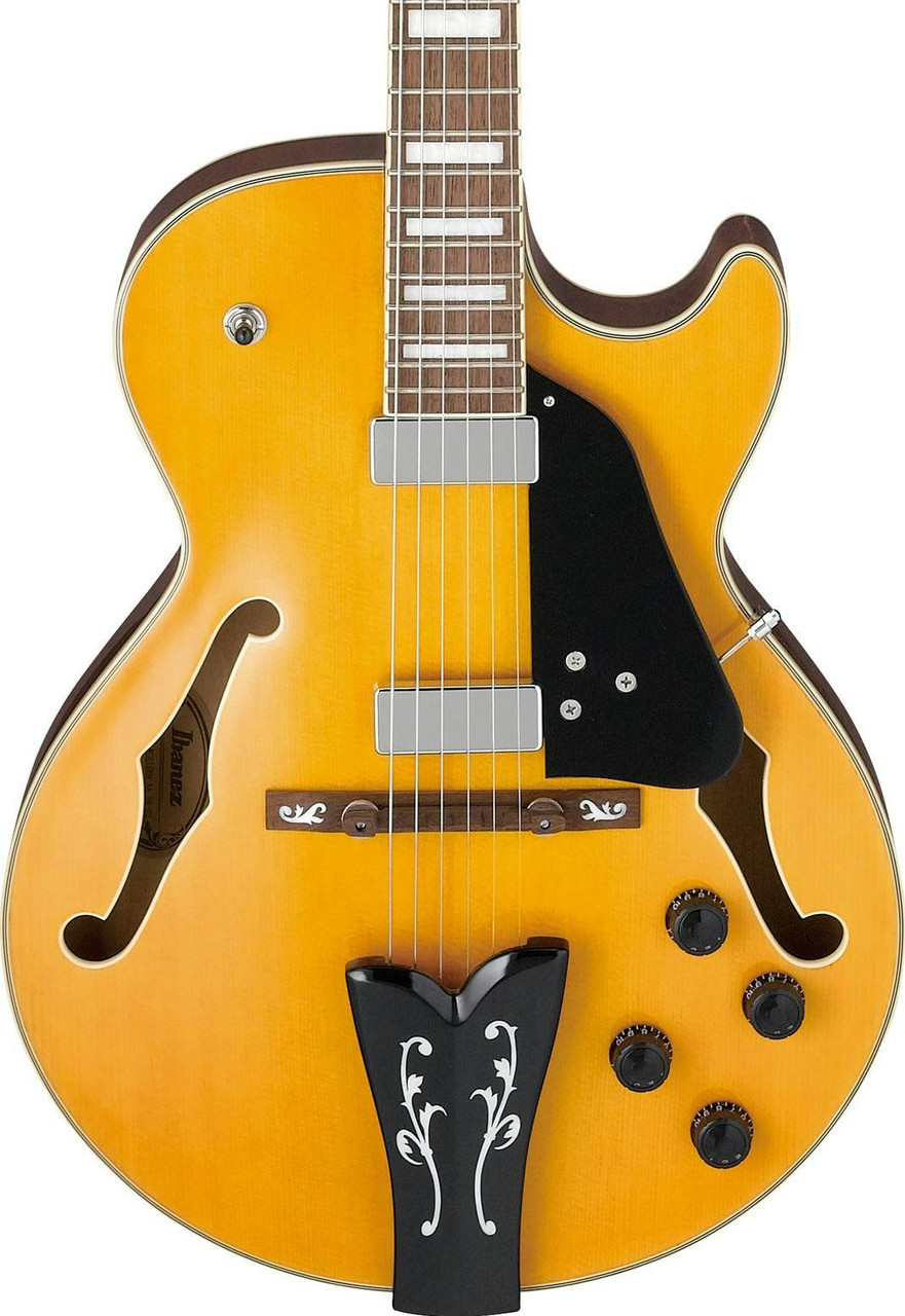 Ibanez GB10EM George Benson Signature Hollow-body Guitar in Antique Amber Ibanez GB10EM George Benson Signature Hollow-body Guitar in Antique Amber