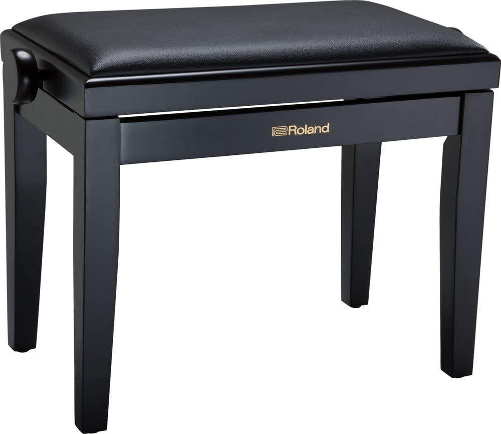 Roland RPB-200BK Piano Bench in Satin Black with Vinyl Seat Roland RPB-200BK Piano Bench in Satin Black with Vinyl Seat