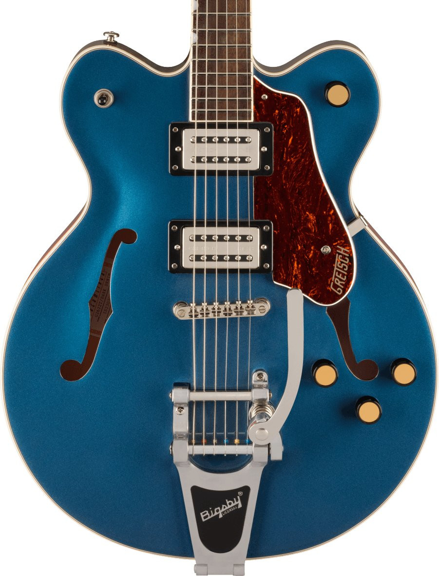 Gretsch G2622T Streamliner Center Block Double-Cut Electric Guitar with Bigsby in Dark Denim Gretsch G2622T Streamliner Center Block Double-Cut Electric Guitar with Bigsby in Dark Denim