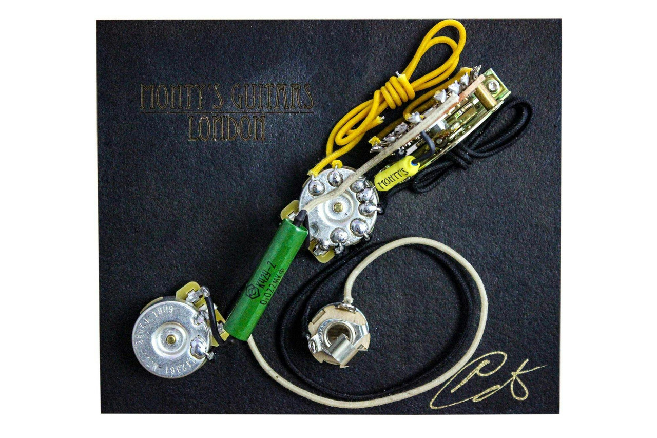 Monty's Guitars Telecaster 5 Way Switching Drop In Loom Monty's Guitars Telecaster 5 Way Switching Drop In Loom