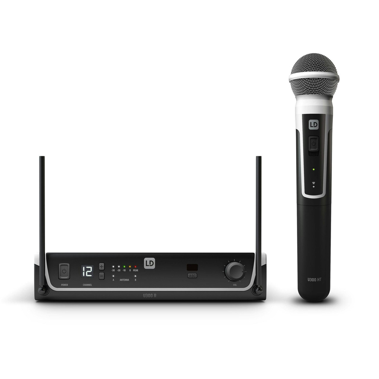 LD Systems U308 HHD Wireless Microphone System with Dynamic Handheld Microphone LD Systems U308 HHD Wireless Microphone System with Dynamic Handheld Microphone