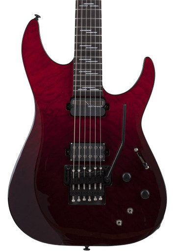 Schecter Omen Extreme 6 FR Electric Guitar in Black Cherry