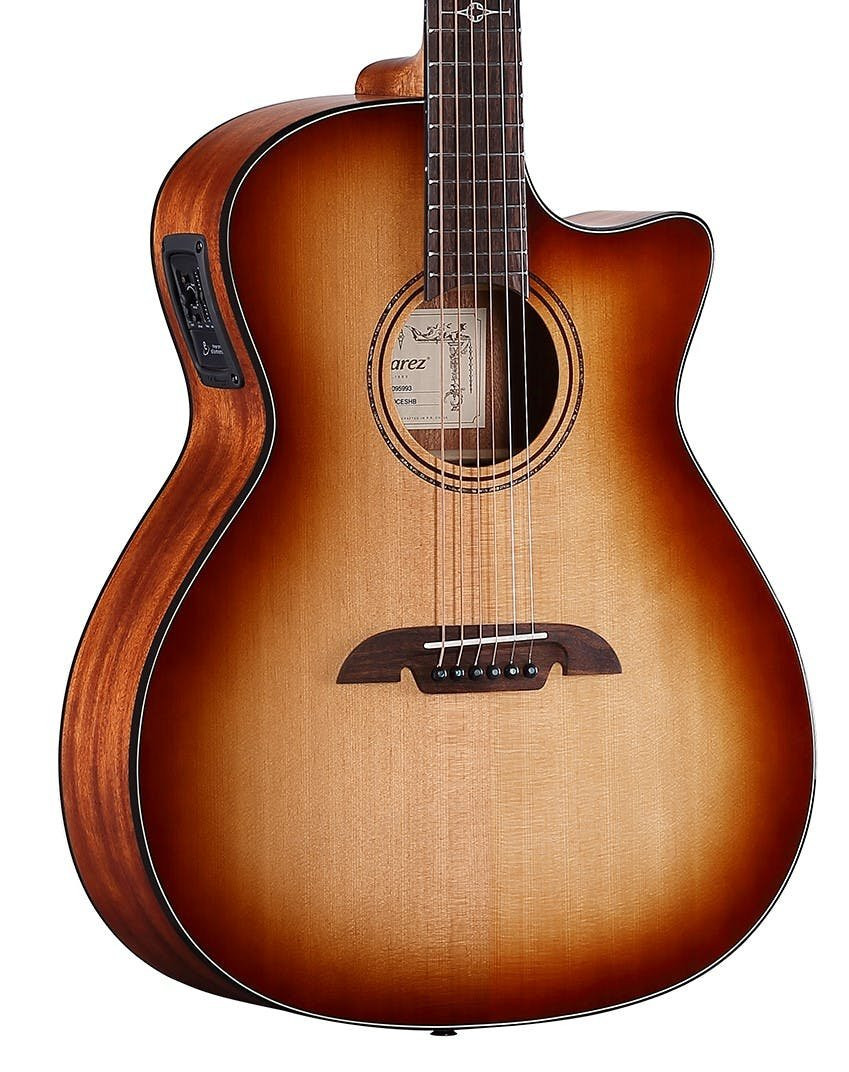 Alvarez Artist AG60CE Grand Auditorium Electro Acoustic in Shadowburst with Cutaway Alvarez Artist AG60CE Grand Auditorium Electro Acoustic in Shadowburst with Cutaway