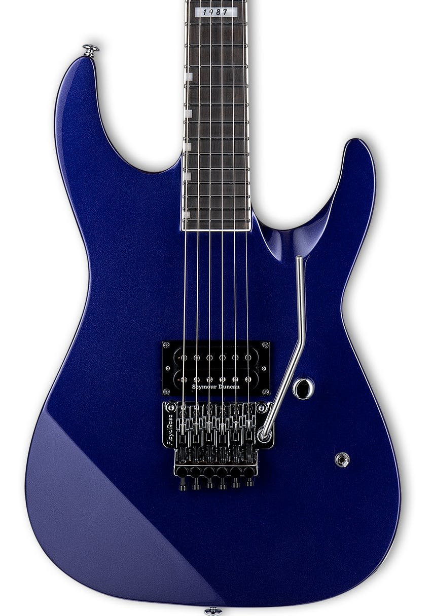 ESP LTD M-1 Custom '87 Electric Guitar in Dark Metallic Purple