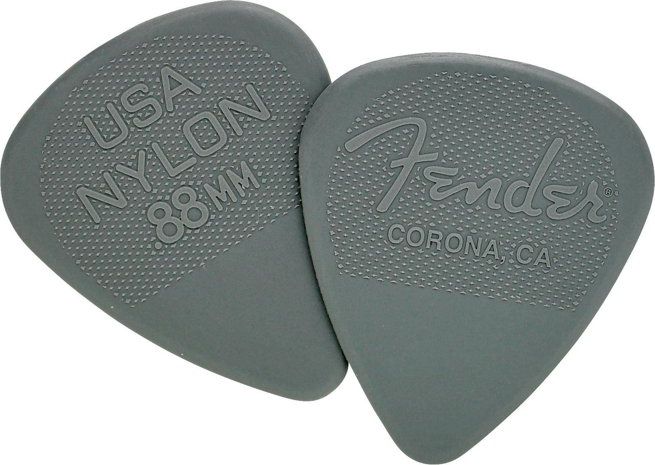 Fender Nylon Picks 12 Pack .88 Gauge Fender Nylon Picks 12 Pack .88 Gauge