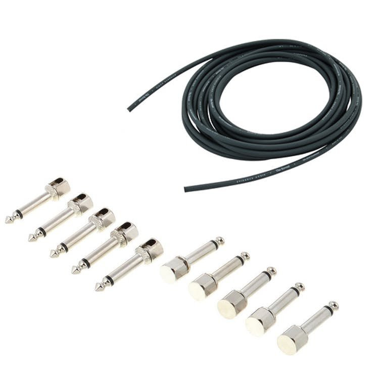 Evidence Audio SIS2-B Black Cable Kit for Guitar Pedals - Evidence Audio SIS2-B Black Cable Kit for Guitar Pedals -