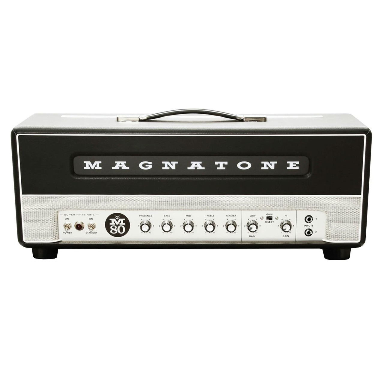 Magnatone Super Fifty-Nine M-80 Guitar Valve Amp Head in Black