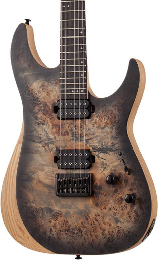 Schecter Reaper-6 in Charcoal Burst - Andertons Music Co.