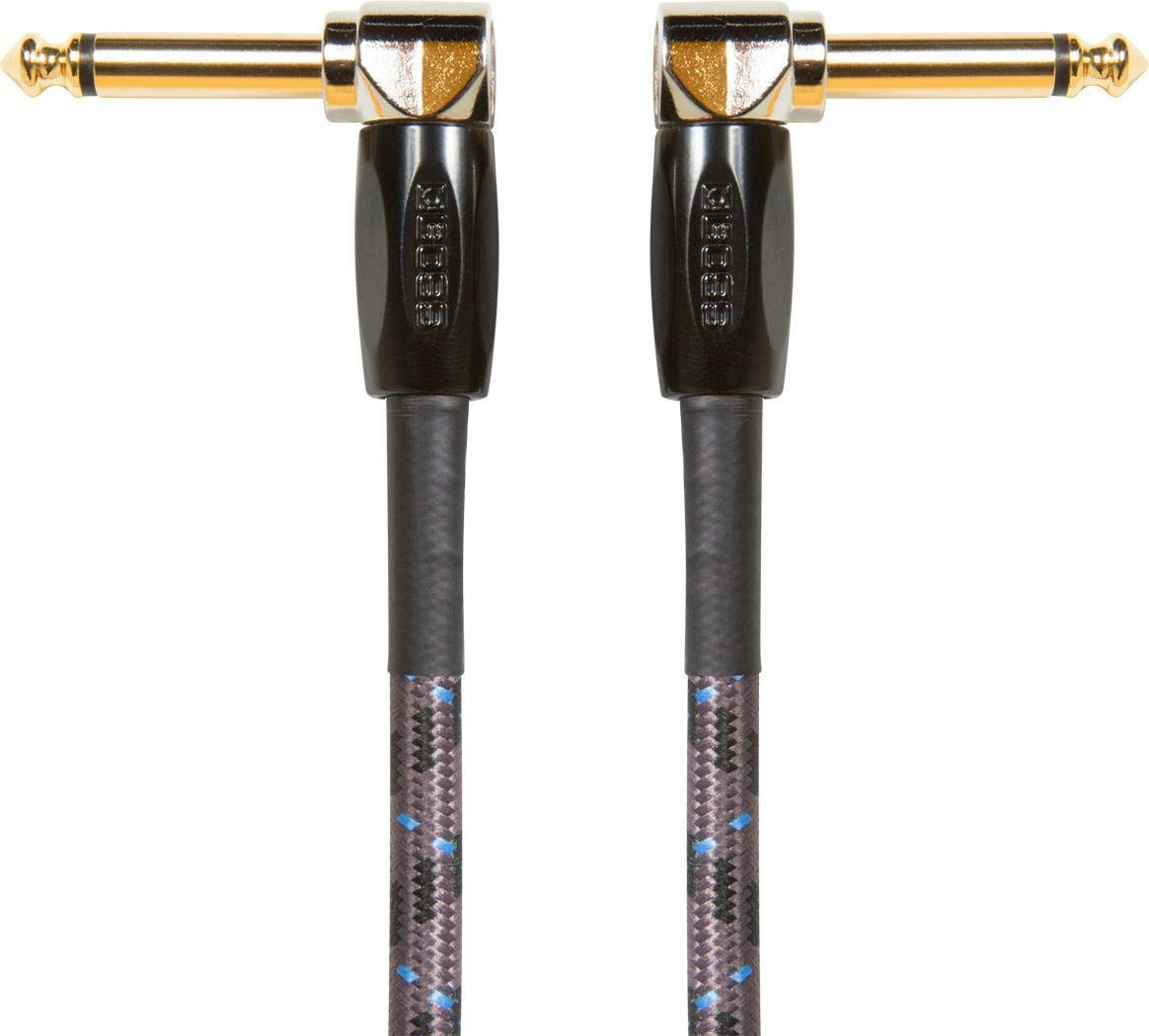 Boss BIC-1AA 1ft/30cm Instrument Cable, Angled/Angled