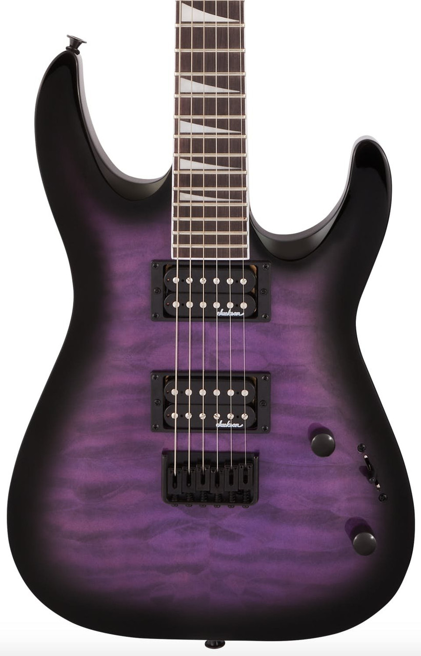Jackson JS Series JS32Q DKA HT in Trans Purple Burst Jackson JS Series JS32Q DKA HT in Trans Purple Burst