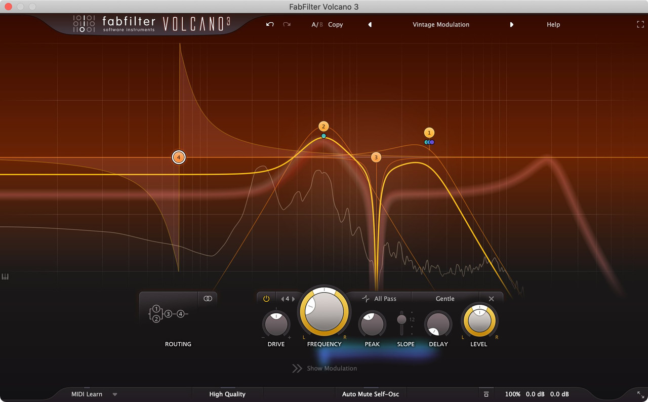 FabFilter Volcano 3 Filter Plugin