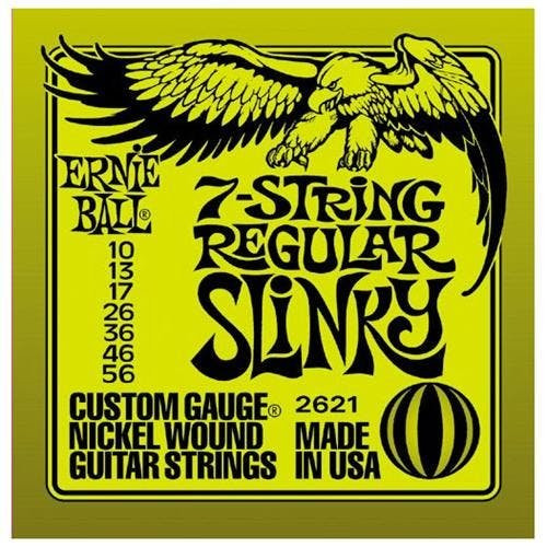 Ernie Ball 7 String Regular Slinky Set 10-56 Ernie Ball 7 String Regular Slinky Set 10-56