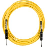 Fender Tom Delonge To the Stars 10ft Instrument Cable in Graffiti Yellow Fender Tom Delonge To the Stars 10ft Instrument Cable in Graffiti Yellow