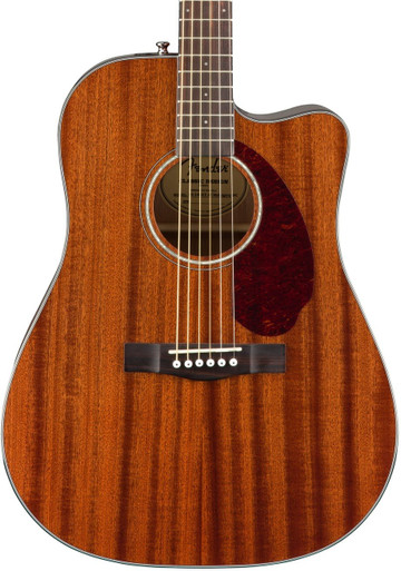 Fender CD-60SCE All-Mahogany Dreadnought Electro Acoustic Guitar