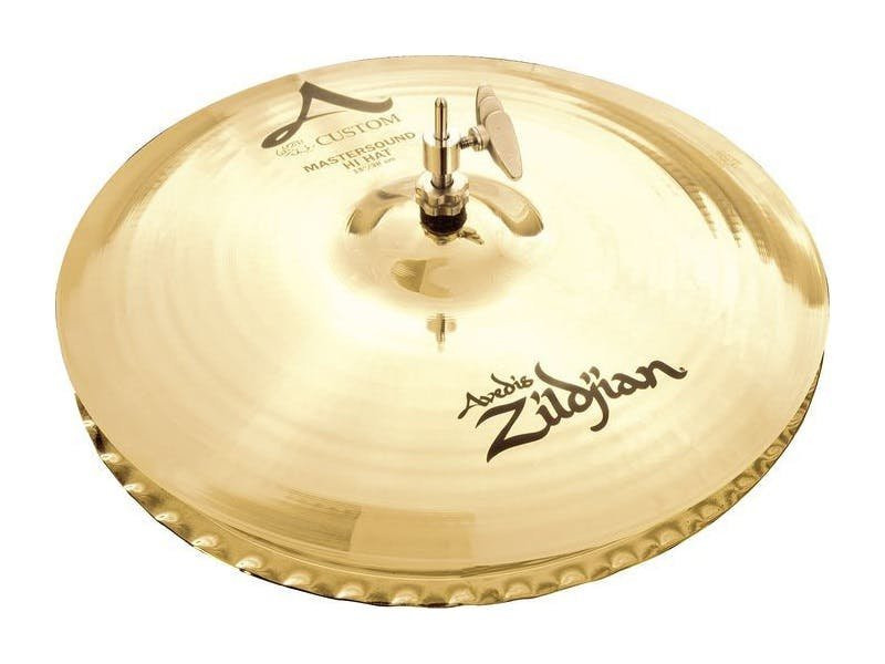 Zildjian A Custom 14" Mastersound Hi-Hat Cymbals Zildjian A Custom 14" Mastersound Hi-Hat Cymbals
