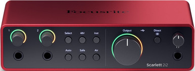 Focusrite Scarlett 2i2 4th Gen - Andertons Music Co.