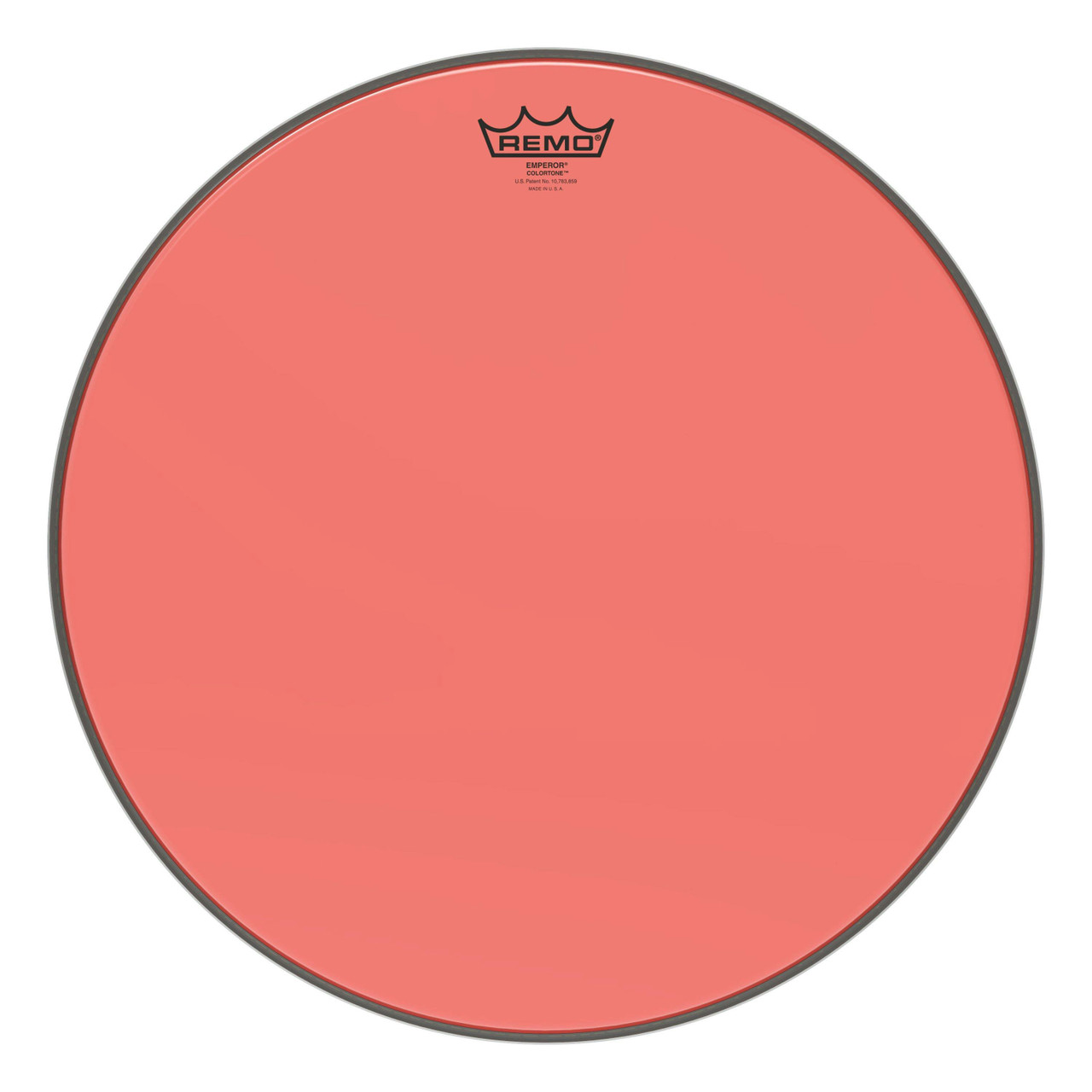 Remo Emperor Colortone Batter Drum Head - Red - 16" Remo Emperor Colortone Batter Drum Head - Red - 16"