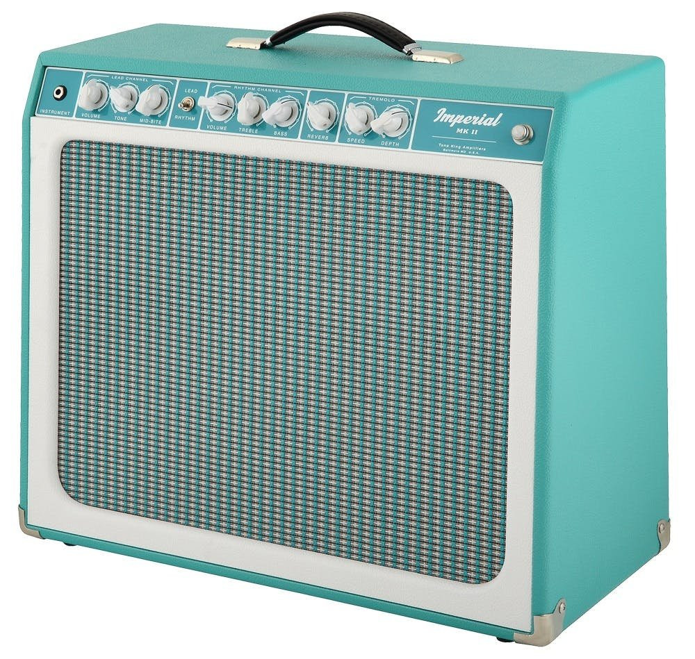Tone King Imperial Mk2 20w 1x12 Combo in Turquoise Tone King Imperial Mk2 20w 1x12 Combo in Turquoise