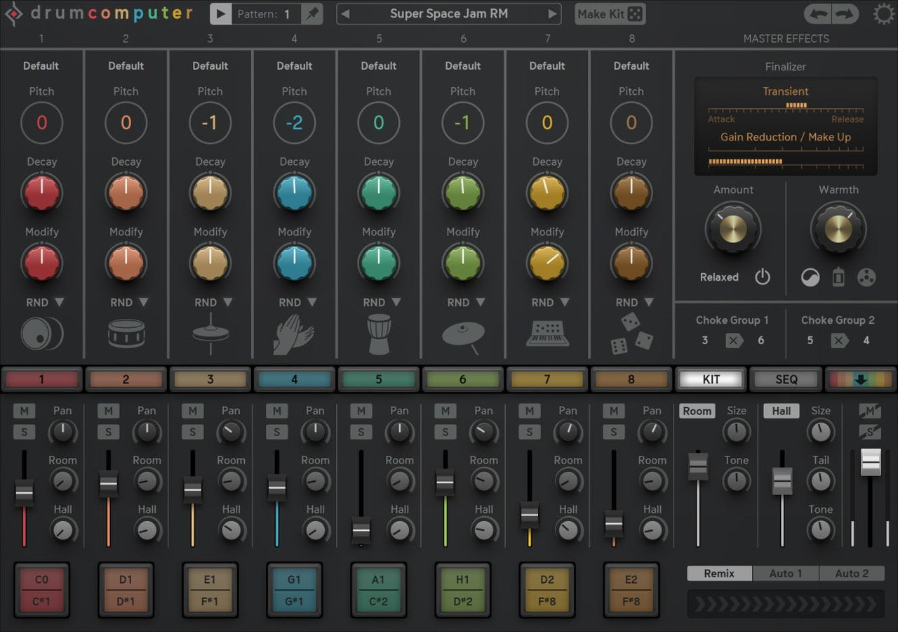 Sugar Bytes DrumComputer Plugin