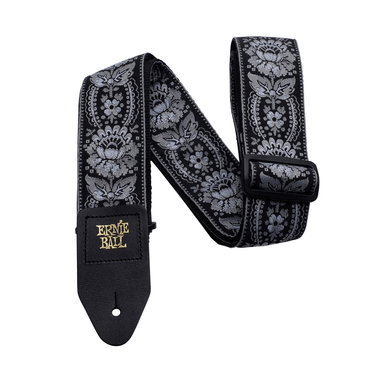 Ernie Ball Classic Jacquard Guitar Strap in Silver Orleans