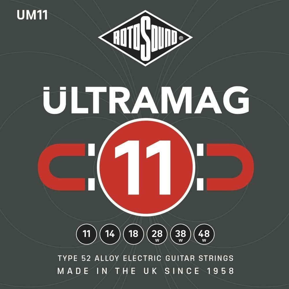 Rotosound Ultramag UM11 11-48 Electric Guitar Strings Rotosound Ultramag UM11 11-48 Electric Guitar Strings