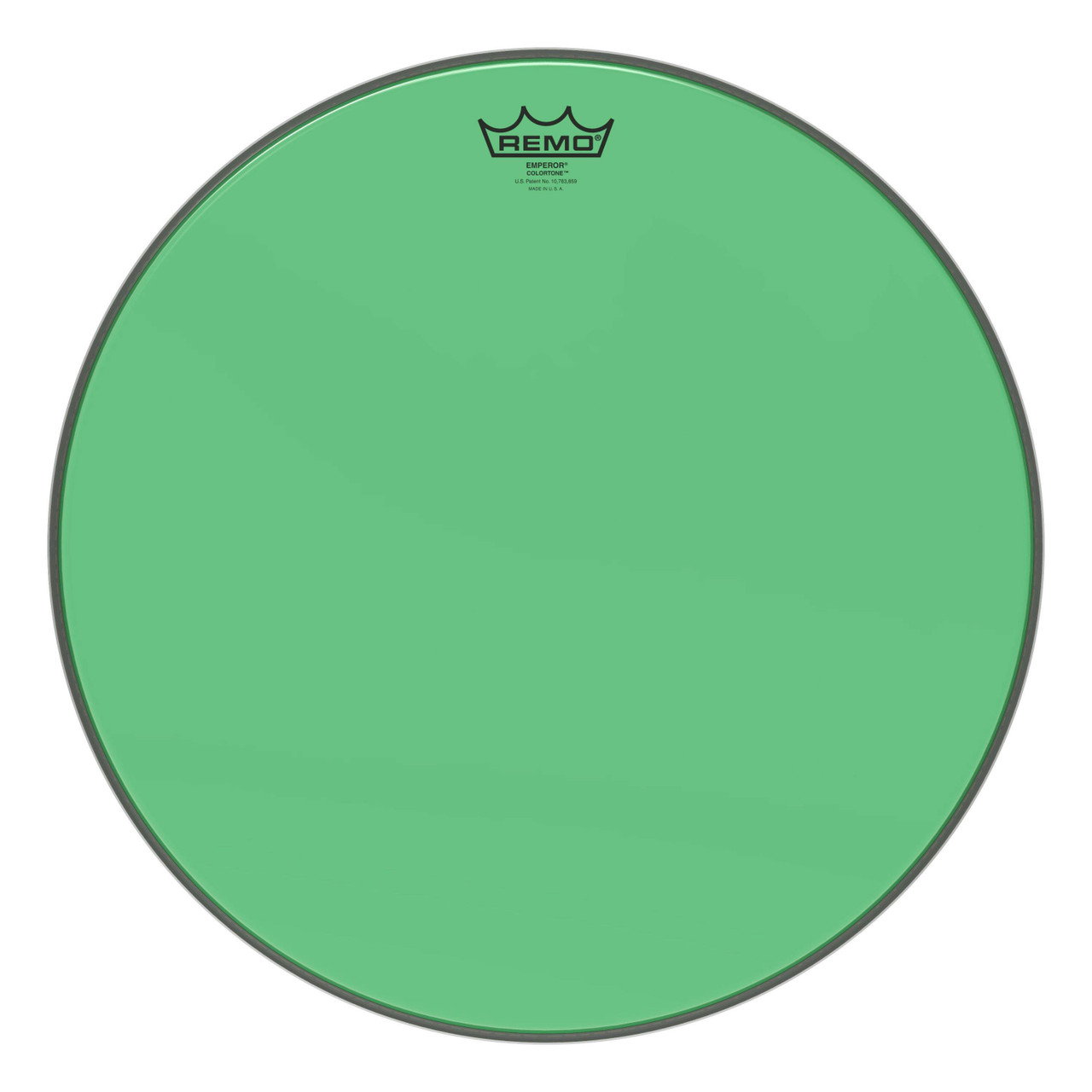 Remo Emperor Colortone Batter Drum Head - Green - 18"