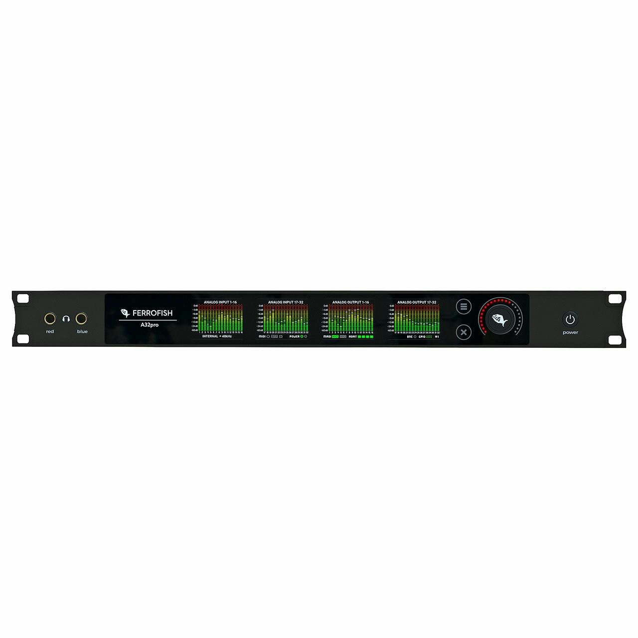 Ferrofish A32 Pro - 32-Channel AD/DA Converter - Analogue, ADAT & MADI Ferrofish A32 Pro - 32-Channel AD/DA Converter - Analogue, ADAT & MADI